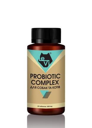 Пробиотик комплекс для собак и кошек ТМ LeVi 20 таблеток