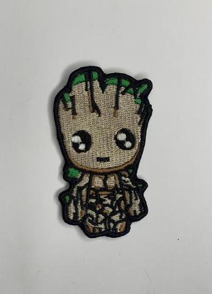 Шеврон на липучці Groot Грут 5см х 8.6см