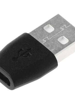 Переходник micro USB (мама) female - USB (папа) male FM
