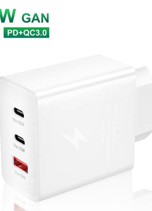 Сетевое зарядное устройство для Быстрой зарядки 65W PD Type-C ...