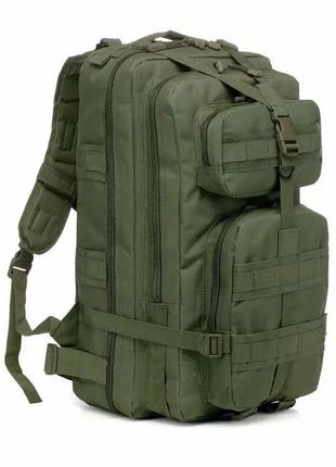 Военный тактический туристический рюкзак 25л Олива