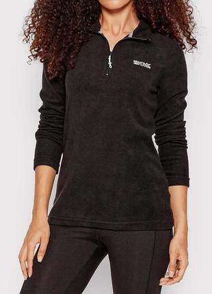 Флисовый реглан sweetheart rwa027 черный regular fit. флисовая...