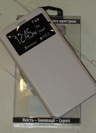 Чехол Dengos Flipp-Book Call ID для Xiaomi Redmi Note 5 gold 0243