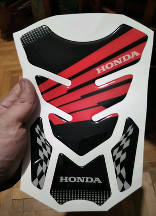 Силиконовая наклейка Honda