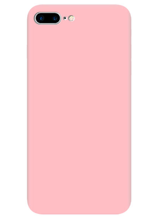 Стильний чохол Zorrov для Apple iPhone 7 Plus ніжно-рожевий матов