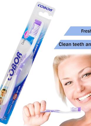 Щетка для зубов мануальная "Cobor toothbrush Е-608" Фиолетовая...