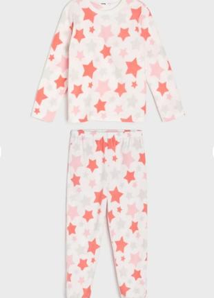 Детская флисовая пижама, на 5-6 лет, новая