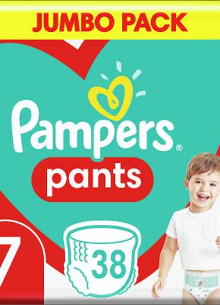 Подгузники Pampers трусики Pants Giant Plus Размер 7 (17+ кг) ...