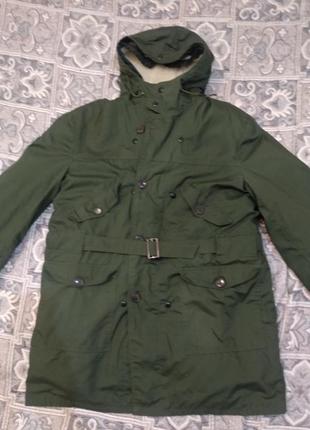 Куртка в стиле милитари  со съемной подстежкой nat