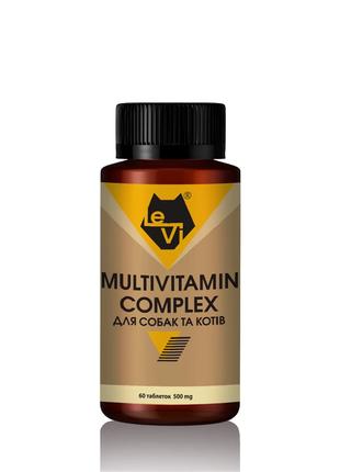 Мультивітамінний комплекс для собак та котівТМ LeVi 60 таблеток