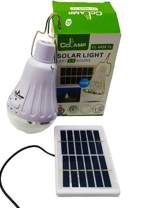 Фонарь-лампа светодиодная для дома с солнечной панелью ,Micro ...