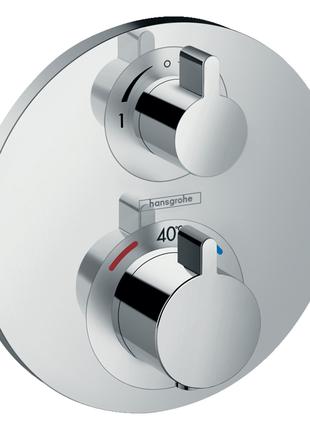 Термостат ECOSTAT S с запорным/переключающим вентилем
