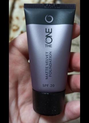 Стійкий матуючий крем the one matte velvet 31587 ex 08/23