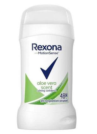 Дезодорант-стик для жінок Rexona motion sense aloe vera sens 4...