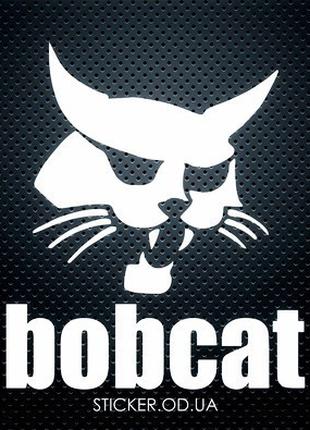 Вінілова наклейка на автомобіль — Bobcat