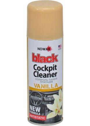 Полироль пластика NOWAX Cockpit Cleaner Vanilla 200мл. Полирол...