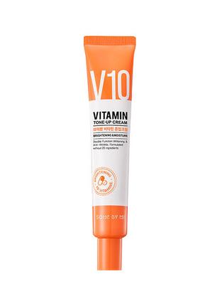 Some By Mi V10 Vitamin Tone-Up Cream, що освітлює вітамінний крем