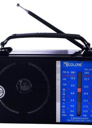 Портативный FM радиоприемник GOLON RX-A06 AC аккустическая сис...