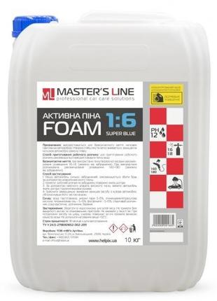 Активная пена для бесконтактной мойки MASTER'S LINE 1:6 SUPER ...