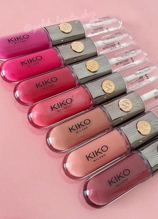 Суперстійка подвійна помада від kiko milano-unlimited touch