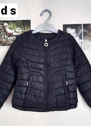 Стеганая деми куртка для девочки kids швеция 4лет