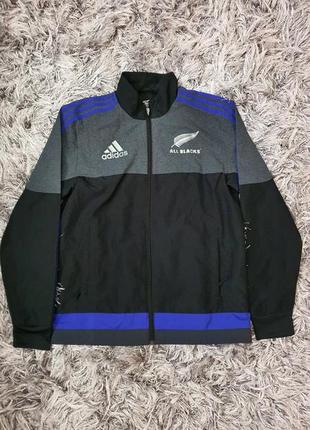 Олимпийка ветровка adidas all blacks