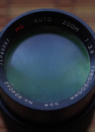 Объектив JCPenney MС 3.9 f=80-200mm для Canon Fd грибок под чи...
