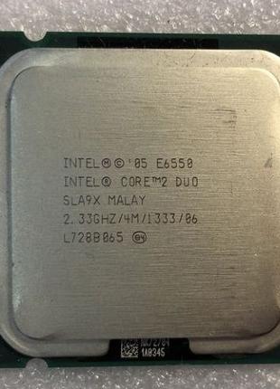 Процессор Intel Core2Duo E6550 (2,33 ГГц, кэш 4Мб, шина 1333 МГц)