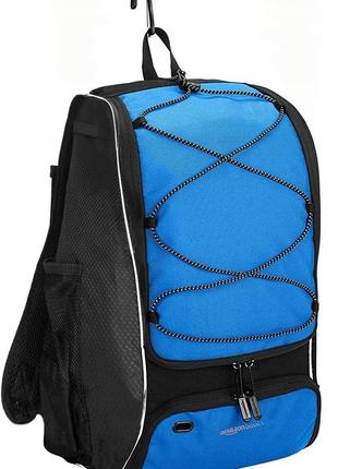 Спортивный рюкзак Amazon Basics 68042 22L Черный с синим