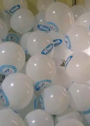 Печать воздушных шарах, брендирование шаров, шарики с логотипом