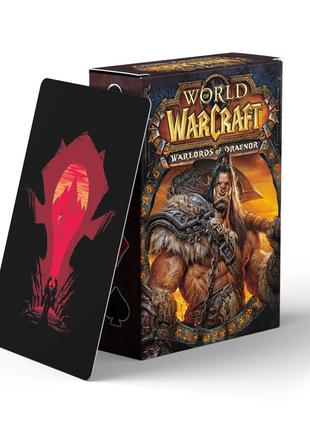 Игральные карты для покер World of WarCraft: Warlords of Draenor