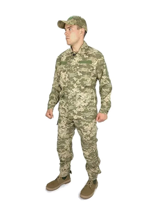 Чоловічий армійський костюм піксель для ЗСУ літній польовий TTX L