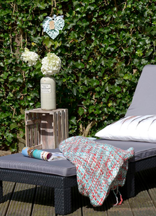Шезлонг лежак Allibert Daytona Sun Lounger