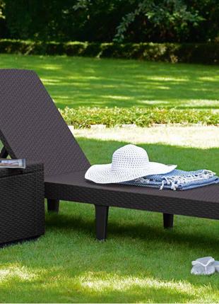 Шезлонг лежак Allibert Jaipur Sun Lounger