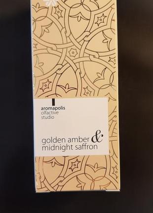 Golden amber & midnight saffron, парфюмерная вода - aromapolis...