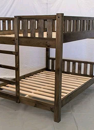 Ліжка двоповерхові з натурального дерева