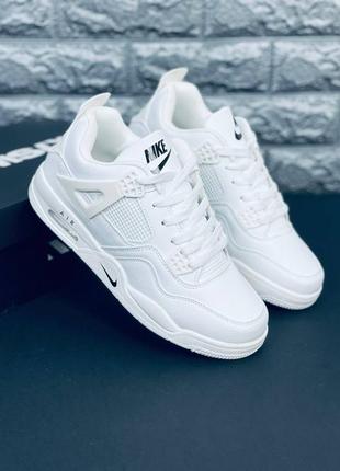 Кроссовки nike, мужские белые весенние кроссовки найк, чоловіч...