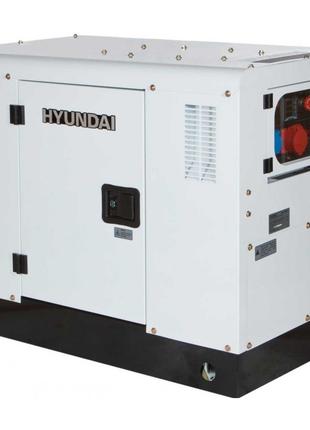 Дизельный генератор Hyundai DHY 12000SE, 10 кВт/ 11 кВт, 220В
