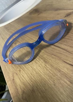 Синие очки для плавания effea