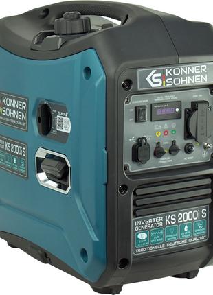 Инверторный генератор бензиновый KS 2000i S, 1,8 кВт, р/старт