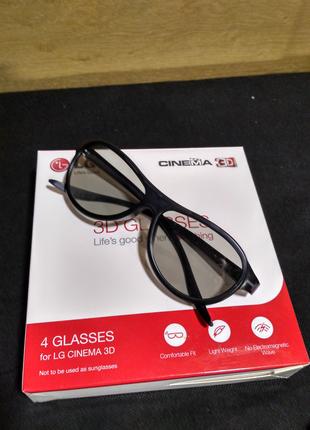 Продам 3D очки Glasses LG