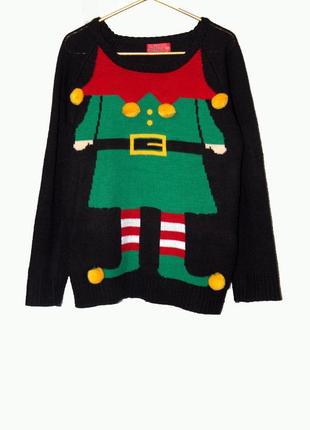Крутой свитер на девочку cosy christmas на 11-12 лет