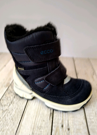 Зимові чобітки-черевички Ecco urban gore-tex розмір 22.