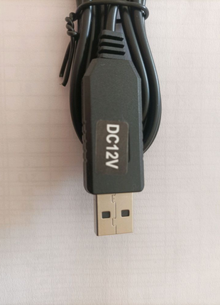 Переходник кабель для роутера с разъемом USB на DC 5.5/2.1 12v