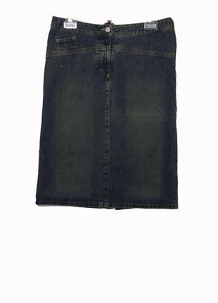 William &delvin стильная джинсовая юбка карандаш