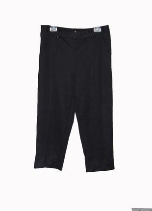 Bm/стильные укороченные брюки/ капри/бриджи приталенные uk14-16