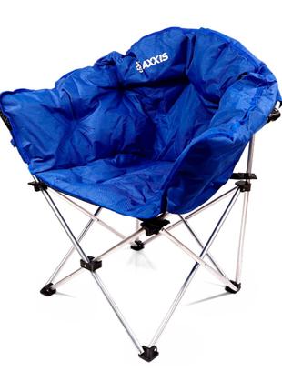 Кресло "Luna" для пикника и рыбалки синее AXXIS CraB-02
