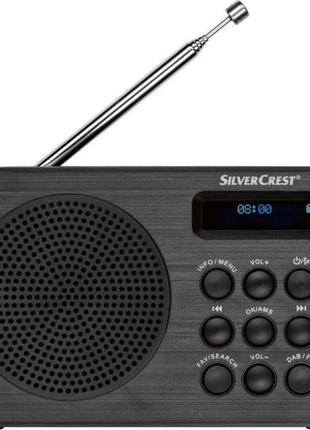 Радиоприёмник цифровой SilverCrest SDR1.5A1 DAB+/FM  (Германия)