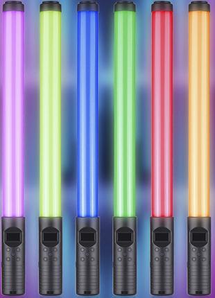 Лампа RGB разноцветная меч Led Stick палка РГБ для фото и виде...