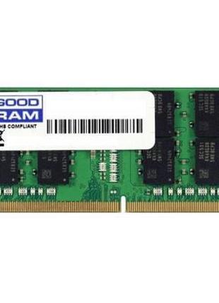 Модуль памяти для ноутбука SoDIMM DDR4 4GB 2666 MHz Goodram
(G...